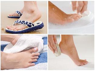 le champignon de la peau des pieds prévention